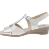 Boissy nu pieds sandales mimi p or