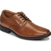 Clarks derbies tilden plain marron