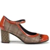 Dorking ballerines d8669 marron multicouleurs