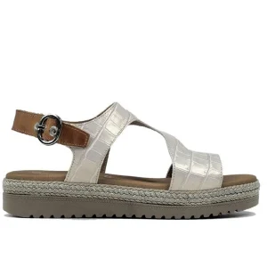 Dorking nu pieds sandales d8234 argent