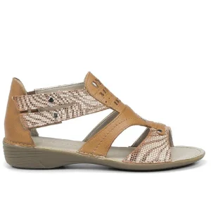 Dorking nu pieds sandales d6769 marron