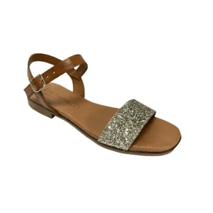 Eva  frutos nu pieds sandales 3090 or