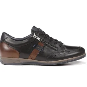 Fluchos chaussures a lacets f1281 noir