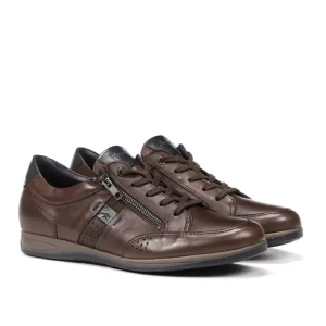 Fluchos chaussures a lacets f1280 marron