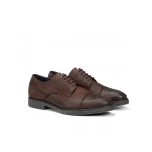 Fluchos mocassins derbies f0654 marron