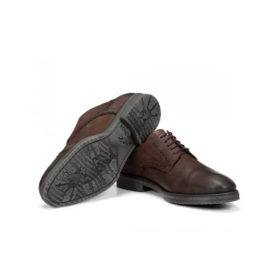 Fluchos mocassins derbies f0654 marron