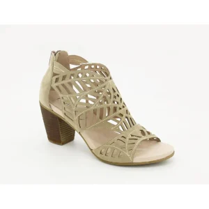 Fugitive nu pieds sandales delfe taupe