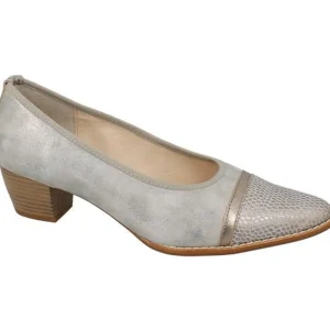 Geo reino escarpins porate argent