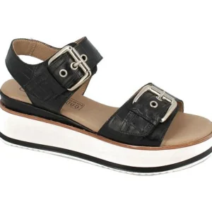Geo reino nu pieds sandales gifabe noir