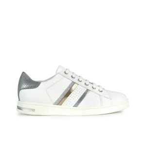 Geox baskets d351bb blanc argent