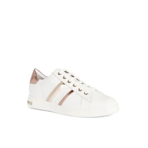 Geox baskets d351bb blanc rose