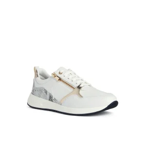 Geox baskets d35nqa blanc or