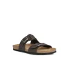 Geox nu pieds et sandales u159vb marron
