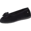 Isotoner chaussons 97258 noir