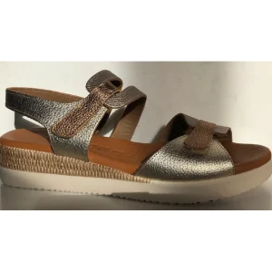 Jordana nu pieds sandales 681 or multicouleurs