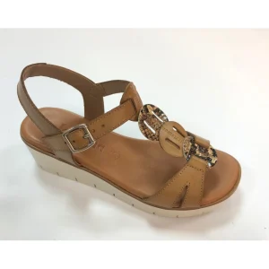 Jordana nu pieds sandales 2323 marron