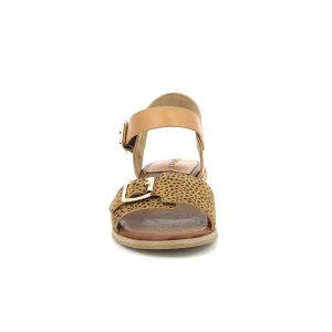 Kickers nu pieds sandales bucidi camel