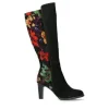 Laura vita bottes alcbaneo 129 noir multicouleurs