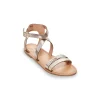 Les tropeziennes nu pieds sandales hipaz or