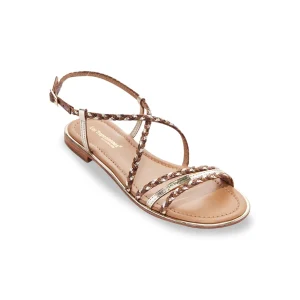 Les tropeziennes nu pieds sandales homage marron