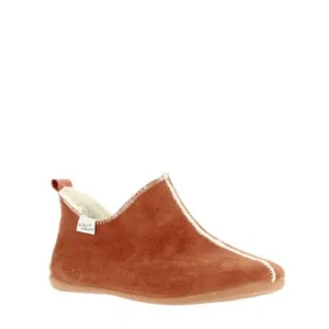 Maison de l espadrille chaussons 6030 laine orange