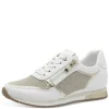Marco tozzi baskets 23713 blanc or
