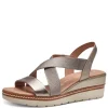 Marco tozzi nu pieds sandales 28721 42 or