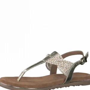 Marco tozzi nu pieds sandales 2812826 argent