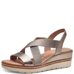 Marco tozzi nu pieds sandales 28721 42 or