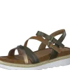 Marco tozzi nu pieds sandales 28415 20 kaki