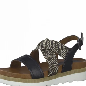 Marco tozzi nu pieds sandales 28401 noir