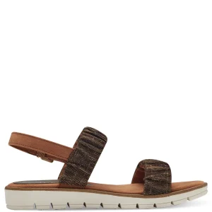 Marco tozzi nu pieds sandales 28602 42 marron multicouleurs