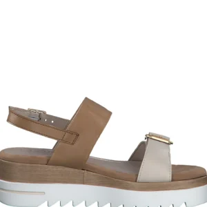 Marco tozzi nu pieds sandales 28717 20 beige