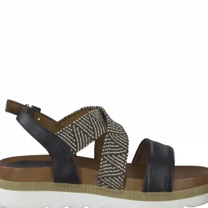 Marco tozzi nu pieds sandales 28401 noir