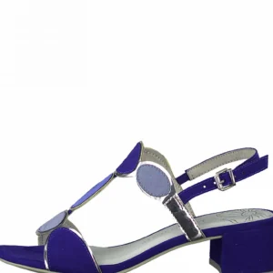 Marco tozzi nu pieds sandales 28230 20 bleu