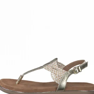 Marco tozzi nu pieds sandales 2812826 argent