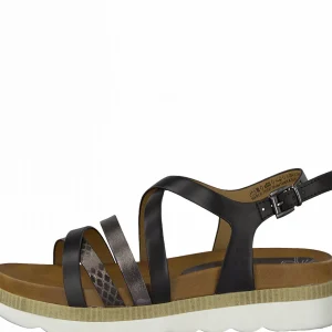 Marco tozzi nu pieds sandales 2841226 noir