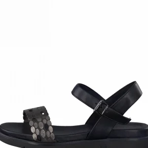 Marco tozzi nu pieds sandales 28405 noir