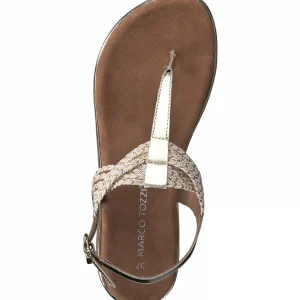 Marco tozzi nu pieds sandales 2812826 argent