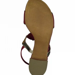 Marco tozzi nu pieds sandales 2823026 rouge