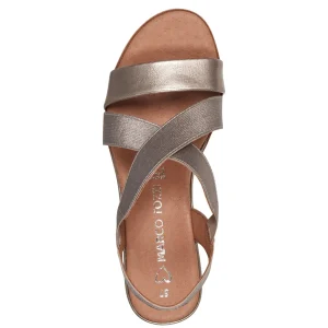 Marco tozzi nu pieds sandales 28721 42 or