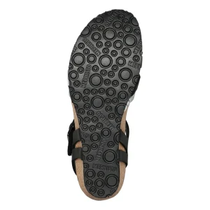 Mephisto nu pieds sandales lanny noir