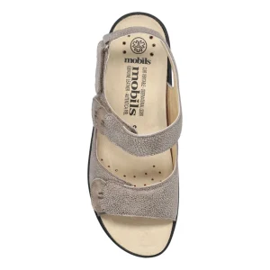 Mobils ergonomic mephisto nu pieds sandales getha taupe