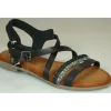 Mustang nu pieds sandales 1388805 noir