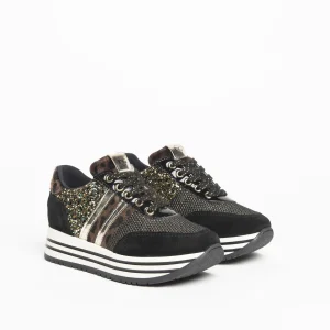 Nero giardinni baskets et sneakers i031672f noir