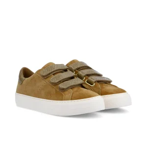 No name baskets arcade straps side marron