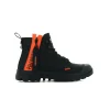 Palladium chaussures a lacets pampa unlcked noir