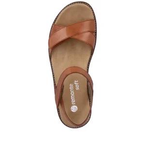 Remonte nu pieds sandales d2049 marron