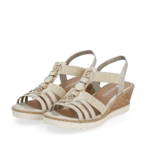 Remonte nu pieds sandales r6264 or