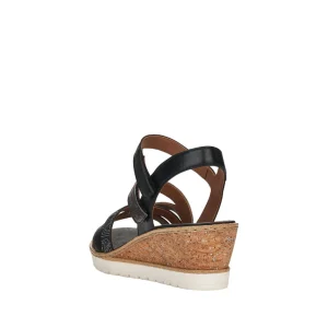 Remonte nu pieds sandales r6251 noir